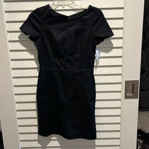 GAP.  denim mini dress with open back. Super cute never worn NWT